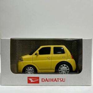 非売品 DAIHATSU ディーラー特注 ESSE サンシャインイエロー ダイハツ エッセ カラーサンプル プルバックカー ミニカー