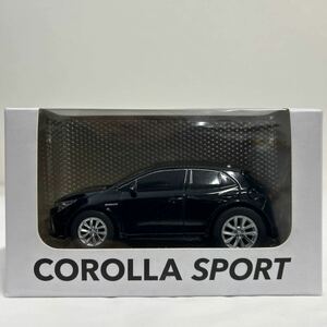 非売品 TOYOTA ディーラー特注 COROLLA SPORT トヨタ カローラスポーツ　 カラーサンプル プルバックカー ミニカー