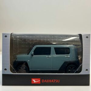 非売品 DAIHATSU ディーラー特注 TAFT レイクブルー ダイハツ タフト カラーサンプル プルバックカー ミニカー