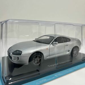 アシェット 国産名車コレクション #78 1/24 TOYOTA Supra 1993 Silver トヨタ スープラ JZA80 シルバー 旧車 完成品 ミニカー モデルカー