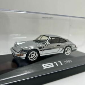 PORSCHE ディーラー特注 MINICHAMPS 1/43 ポルシェ 911 Carrera 2 1990年 メタルポリッシュ メッキ PMA ミニカー モデルカー カレラ 993