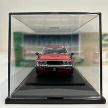 EBBRO 1/43 NISSAN SKYLINE GT-R KPGC110 Red 1973 エブロ 日産スカイライン ケンメリ レッド 旧車 ミニカー モデルカー_画像4