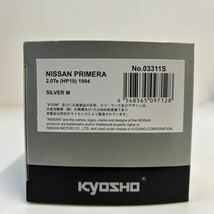 KYOSHO 1/43 NISSAN PRIMERA 2.0Te HP10 Silver Metallic 1994 京商 日産プリメーラ シルバーメタリック ミニカー モデルカー 国産名車_画像4