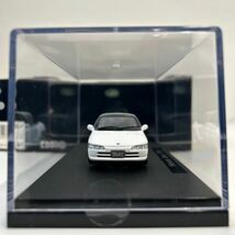 EBBRO 1/43 HONDA BEAT 1991 White エブロ ホンダ ビート ホワイト 幌 トノカバーパーツ付き 旧車 ミニカー モデルカー_画像5