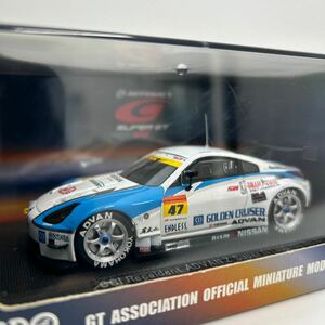 EBBRO 1/43 CCI Recaldent ADVAN Z SUPER GT300 2005 #47 エブロ アドバン 日産フェアレディZ Z33 スーパーGT ミニカー モデルカー 