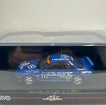 EBBRO 1/43 CALSONIC NISSAN SKYLINE GT-R Gr.A 1993 #12 星野一義 エブロ 日産 カルソニック スカイライン グループA ミニカー_画像2