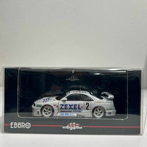 EBBRO 1/43 ZEXEL NISSAN SKYLINE GT-R JGTC 1996 #2 エブロ ゼクセル 日産スカイライン R33 BCNR33 ミニカー モデルカー