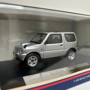 Hi-Story 1/43 SUZUKI JIMNY XC 1998 ハイストーリー スズキ ジムニー シルキーシルバーメタリック JB23 ミニカー モデルカー