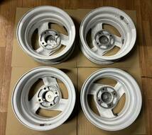 maystorm MINOIS1 ホワイト13インチ5J /PCD 114.3/4H /ET /+45 /ハブ径約82mm 4本セット_画像6