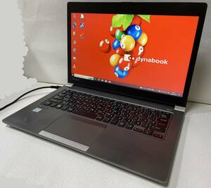 01185 ● 東芝 R63/M ● Core i5 8250U 1.6GHz/SSD256GB/Windows10