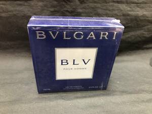 『ST藤個02008F』１円スタート 香水 BVLGARI ブルガリBLV POUR HOMME EAU DE TOILETTE VAPORISATEUR NATURAL SPRAY 100ml 中古