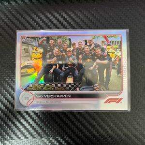 Max Verstappen - 2022 Topps Chrome Formula 1 F1 - Grand Prix Winner Refractor - Red Bull Racing Honda