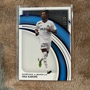 Issa Kabore 25枚限定 2022-23 Panini Immaculate Soccer - No.142 12/25 - Olmpique de Marseille - ルーキーカード　RC