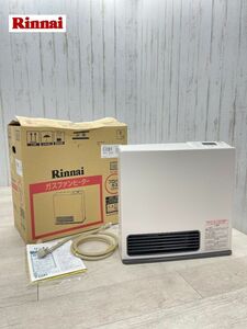 Rinnai ガスファンヒーター SRC-364E 動作確認済 17年製 LPガス パステルローズ 木造11畳 コンクリート15畳 リンナイ 暖房機器 即日発送