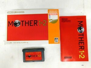 A319★MOTHER 1+2 バリューセレクション? ゲームボーイアドバンス GBA マザー 箱あり 取説あり 美品★全国一律185円