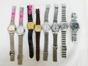 M325★CASIO CITIZEN ALBA 腕時計 8点 MTP-1096 MTP-1129 RKC-400 Y143-7020 V733-6A40 クオーツ JAPAN★送料550円〜