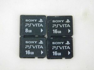 A311★PS VITA SONY PSVITA メモリーカード 4枚 16GB /8GB PlayStation vita プレイステーション PS vita フォーマット済★全国一律185円