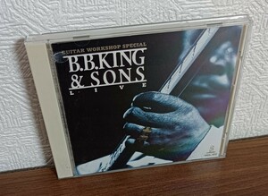 B.B. KING ＆ SONS LIVE / B.B.キング 山岸潤史 梅津和時 上田正樹他 / 全 12曲 収録 / 中古品 CD / ● 匿名配送