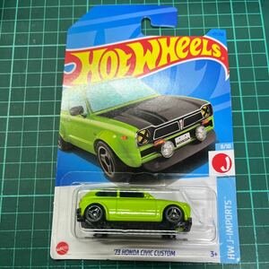 ホットウィール Hot Wheels '73 HONDA CIVIC CUSTOM