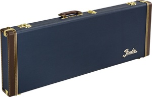 Fender フェンダー エレキギター ハードケース　CLASSIC SERIES WOOD CASE ストラトキャスター　テレキャスター NAVY BLUE　ネイビーブルー