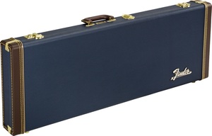 Fender フェンダー エレキギター ハードケース　CLASSIC SERIES WOOD CASE STRATOCASTER　TELECASTER　NAVY BLUE　ネイビーブルー