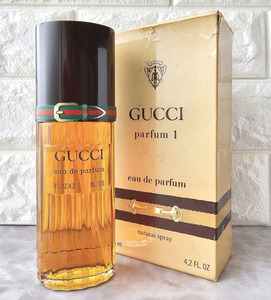 ★希少・125ml★GUCCI eau de parfum/グッチ オー ド パルファム★EDP・ほぼ満タン・Vintage・ヴィンテージ★