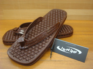 新品20日本限定 SENSI SANDAL(センシサンダル) MONTECARLO BUMPS CITY COLLECTION 25.5 MARRONE