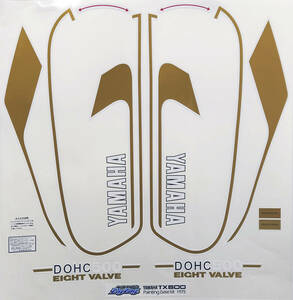 ヤマハTX500(1975)デカールセット 
