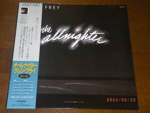 ◎グレン・フライ／GLENN FREY【THE ALLNIGHTER】LP／美盤◎