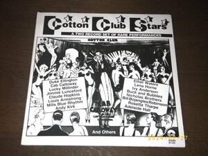 ◎デューク・エリントン／キャブ・キャロウェイ／ルイ・アームストロング／レナ・ホーン【COTTON CLUB STARS】2LP◎