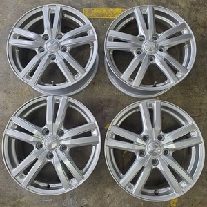 【4本セット】DUFACT　 16×6.5J 114.3-5H +53　ハブ径73ｍｍ　ドレスアップ、スタッドレス用に最適！