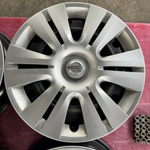 【純正品4本セット】日産　セレナ純正スチールホイール　15×5.5J　114.3-5H　IN45　ハブ径実測66mm　_画像5