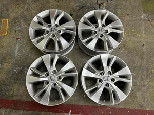 【4本セット】ホンダ　ヴェゼル純正アルミホイール　 16×7J 114.3-5H +55　ハブ径64ｍｍ　スタッドレス用に！