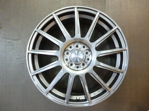 展示品【4本セット】ウェッズ　VERVA IGOR　17×7.0J　100-5H　IN48　ハブ径73ｍｍ