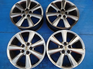 【中古品】【純正】クラウン純正アルミホイール　18×8.0J 114.3-5H　+45　ハブ径60ミリ