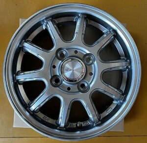 【展示品】 AZ-sports　RC-10　13インチ 13×4.0J 100-4H+45　ハブ径67ｍｍ　1セット限定特別価格♪　4本セット！！