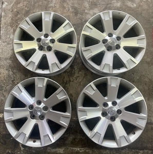 【純正品】【4本セット】　デリカD5　純正アルミ　 18×7.0J 114.3-5H +38　ハブ径67ｍｍ　