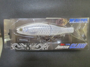 （F2.1） ガンクラフト　ジョインテッドクロー178フローティング・REALIVE　FAINT GLOW SHAD　新品未使用 ！