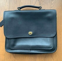 COACH オールド コーチ ブリーフケース ビジネスバッグ made in USA ビンテージ 80s 90s レショップ グルカ Ghurka felisi _画像1