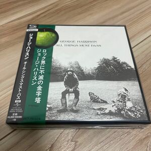 ジョージ ハリスン/オール シングス マスト パス 紙ジャケ SHM-CD 生産限定盤 帯2種 2枚組 UICY-78137/8