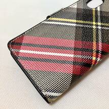 W374 未使用 ヴィヴィアンウエストウッド Vivienne Westwood スマホケース 本革 イタリア製 レディース メンズ iPhone XS X対応_画像5