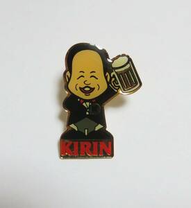 ★希少・非売品★【 　KIRIN 　キリンビール　 ピンバッチ(サイズ：約3㎝×約2㎝)　　1点　 】　★最安送料84円で発送可！　　