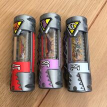 2 送料120円　キョウリュウジャー 獣電池　同梱可能 17 18 19 オビラップー　イゲラノドン　トペランダ　3本_画像1