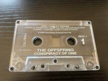 THE OFFSPRING CONSPIRACY OF ONE カセットテープ_画像3