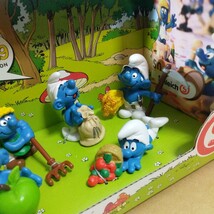 Schleich THE SMURFS シュライヒ スマーフ NO.41257 1980-1989 EDITION 収穫 農業 PVCフィギュア ドイツ製 未チェック ジャンク扱い _画像8