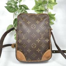 1円 LOUIS VUITTON ルイヴィトンモノグラム ダヌーブ ショルダーバッグ M45266 シリアルSL1909_画像4