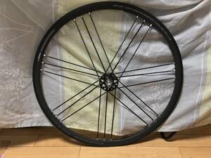 ★【ジャンク品】カンパニョーロ CAMPAGNOLO シャマル ミレ SHAMAL MILLE アルミ クリンチャー 後輪ホイール シマノ11S リム幅15C 