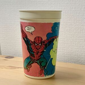 スパイダーマンのプラスチックのコップ