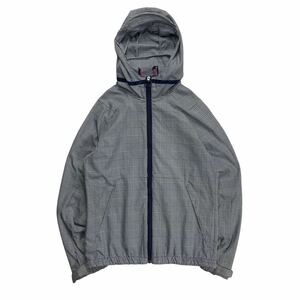 DESCENTE Descente Zip up Parker sport wear Glenn check lady's O