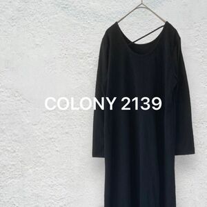 COLONY 2139 ワンピース ロングワンピース 黒【FREE】長袖